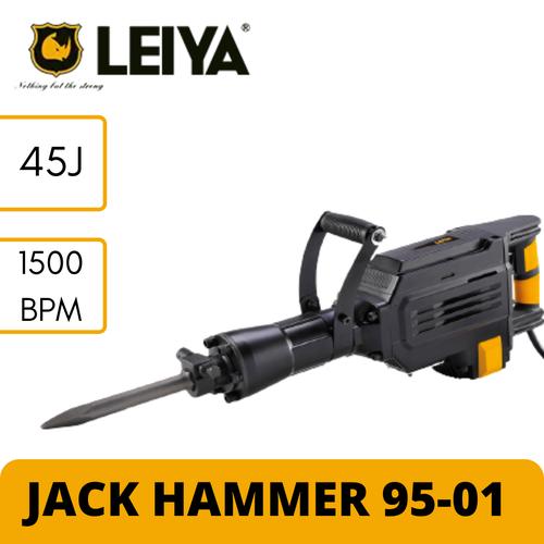 [EZM.3701121] JACK HAMMER LEIYA 9501 MESIN BOR BOBOK TEMBOK BETON 1600W