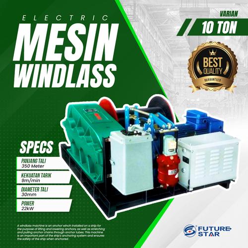 [EZM.3701146] ELECTRIC WINDLASS/ HOIST/ MESIN PENARIK 10 TON