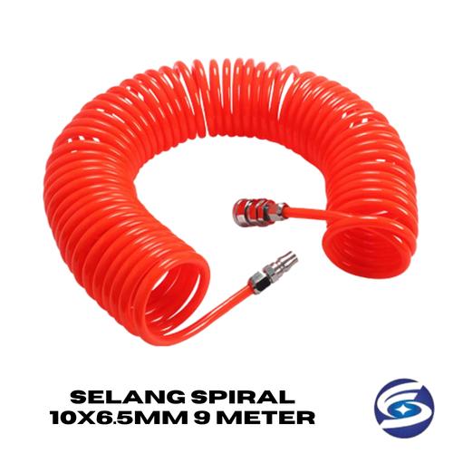 [EZM.3700512] Selang Spiral 9 Meter 10 x 6.5mm Selang Kompresor Angin Spiral