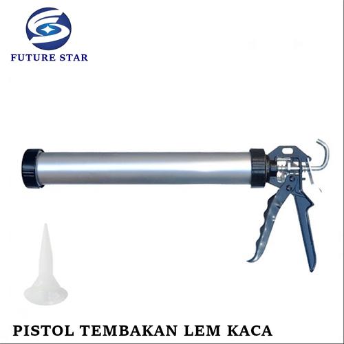 [EZM.3701255] Gun Sealant Pistol Tembakan Sealen Botol Lem Kaca
