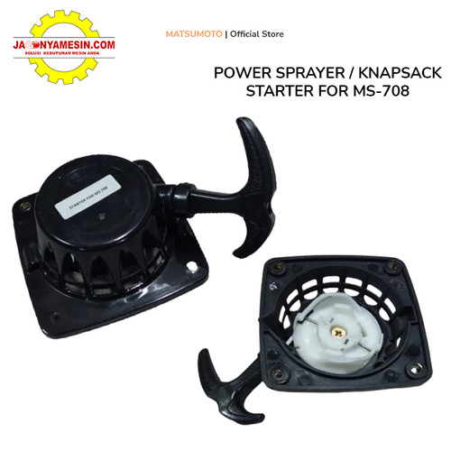[EZM.0700216] SPAREPART STARTER MESIN POWER SPRAYER / KNAPSACK-MS 708 20 L