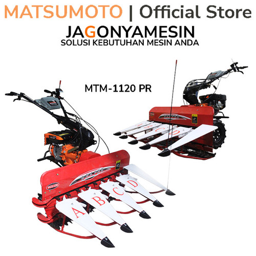 [EZM.0700246] MATSUMOTO TRAKTOR PANEN PADI MTM 1120 PR PADDY REAPER (GARANSI RESMI)