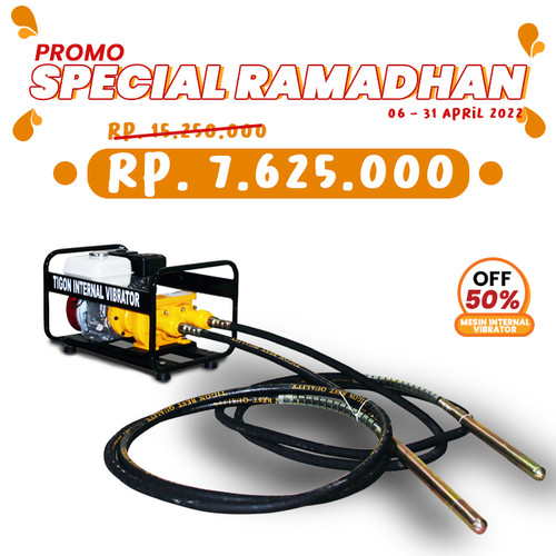 [EZM.0700247] PROMO RAMADHAN TIGON INTERNAL VIBRATOR TIGON TIV-1602 HF ENGINE HONDA