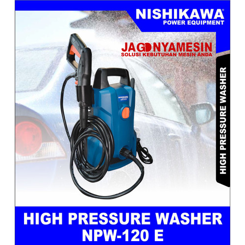 [EZM.0700260] Jet Cleaner High Pressure Mesin Steam Nishikawa NPW-120E GARANSI RESMI