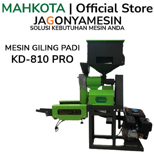[EZM.0700615] GILING PADI MAHKOTA KD-810 PRO 8HP BAHAN BAKAR BENSIN( GARANSI RESMI )