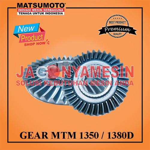 [EZM.0700279] GEAR MESIN TILLER MATSUMOTO MTM 1380 / 1380 D