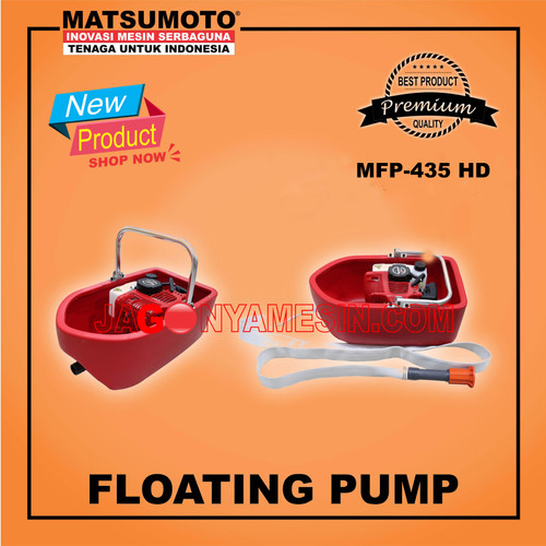 [EZM.0700330] FLOATING PUMP/POMPA AIR MATSUMOTO MFP - 435 HD /POMPA AIR APUNG