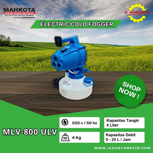 [EZM.0700364] ELECTRIC COLD FOGGER SPRAYER MAHKOTA TYPE MLV-800 ULV PEMBASMI BAKTERI