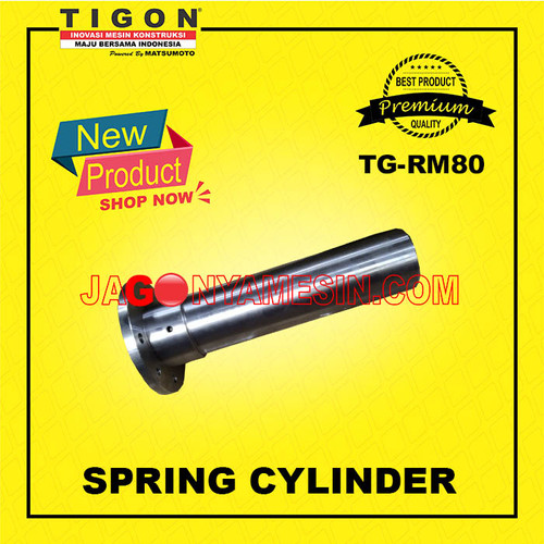 [EZM.0700373] SPRING CYLINDER SPAREPART TAMPING RAMMER TG-RM80H, TG-RM80R, TG-RM80D