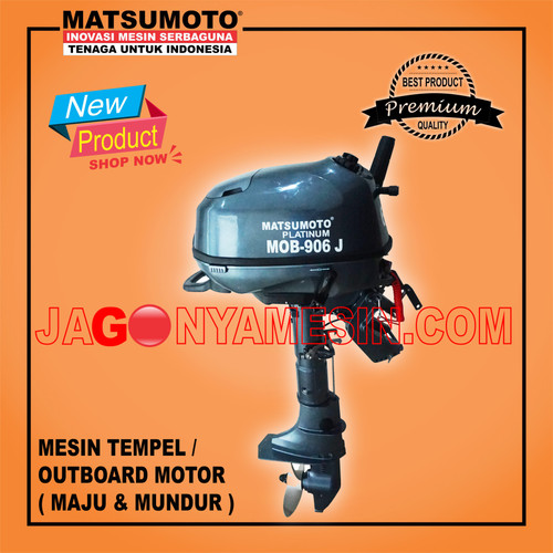 [EZM.0700376] MESIN TEMPEL OUTBOARD MOTOR MATSUMOTO TYPE MOB 906 J