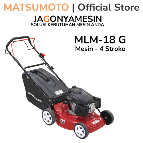 [EZM.0700385] MATSUMOTO LAWN MOWERS MESIN POTONG RUMPUT MLM-18 G (GARANSI RESMI)