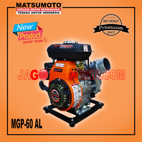 [EZM.0700390] GASOLINE WATER PUMP | POMPA AIR BENSIN/POMPA ALUMINIUM PUMP MGP 60 AL