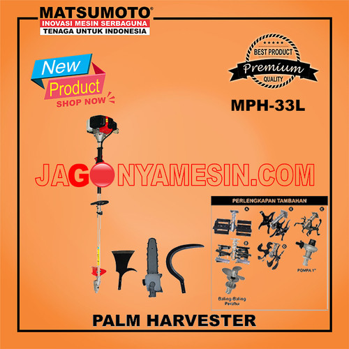 [EZM.0700404] Matsumoto Potong Rumput,Gulma,Pompa,Dodos,Sawit,Palm Hasvaster MPH433L