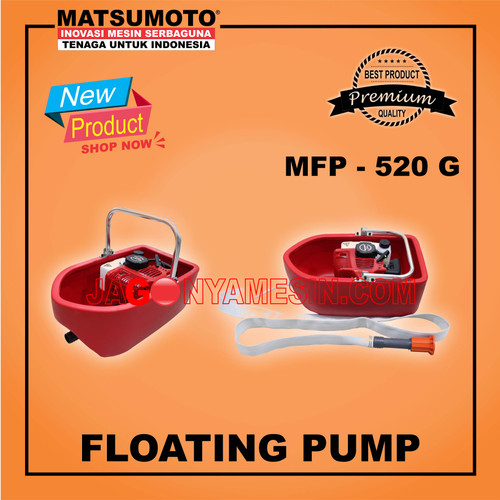 [EZM.0700411] FLOATING PUMP/POMPA AIR MATSUMOTO MFP - 520 G /POMPA AIR APUNG