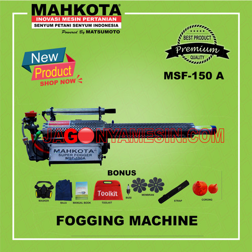 [EZM.0700426] MESIN FOGGING MACHINE MAHKOTA MSF-150 A ELEKTRIK DAN MANUAL