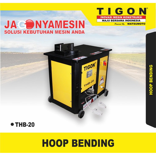 [EZM.0700462] Hoop Bending - Mesin Penenkuk Besi Tigon THB-20