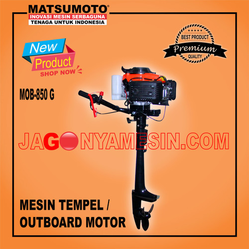 [EZM.0700497] MESIN TEMPEL PERAHU OUTBOARD MOTOR MATSUMOTO MOB 850