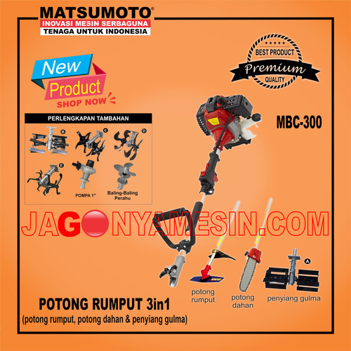 [EZM.0700519] Brush Cutter MATSUMOTO (MBC - 300 )