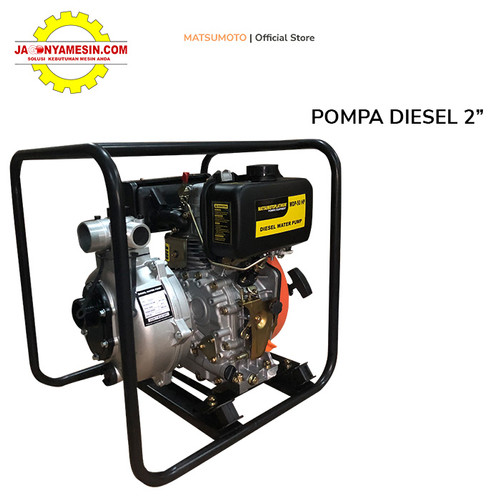 [EZM.0700522] Mesin Pertanian dan Irigasi Pompa Air / Diesel Water Pump MDP-50 HP 2"