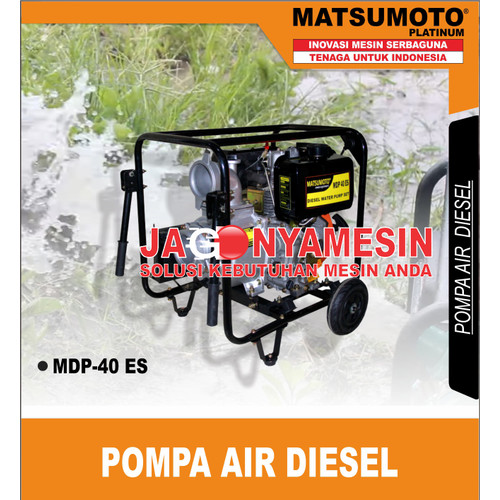 [EZM.0700523] Diesel Water Pump MATSUMOTO TYPE MDP - 40 ES