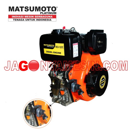 [EZM.0700525] Engine / Mesin Penggerak /Diesel Engine MATSUMOTO ( MDX - 186 FAE)