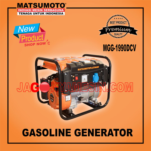 [EZM.0700535] Genset / Gasoline Generator Matsumoto (MGG-1900DCV)