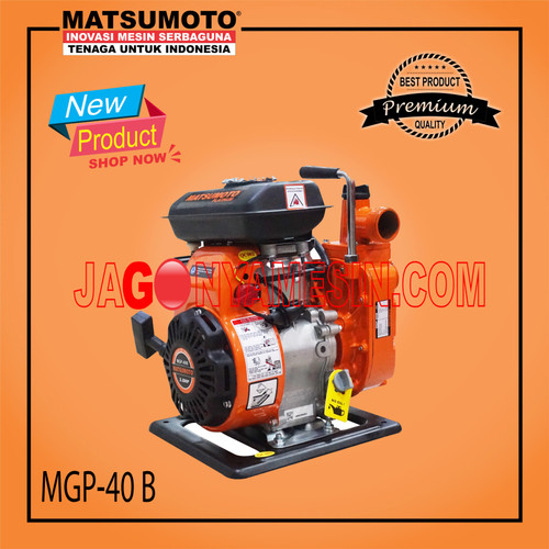 [EZM.0700545] Pompa Air Gasoline Water Pump MATSUMOTO (MGP-40B) ( GARANSI RESMI )