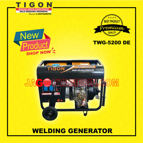 [EZM.0700554] MESIN LAS GENERATOR TIGON (TWG-5200DE)