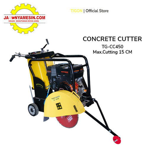 [EZM.0700600] TIGON MESIN CONCRTE CUTTER TG-CC450 POTONG ASPAL DAN BETON