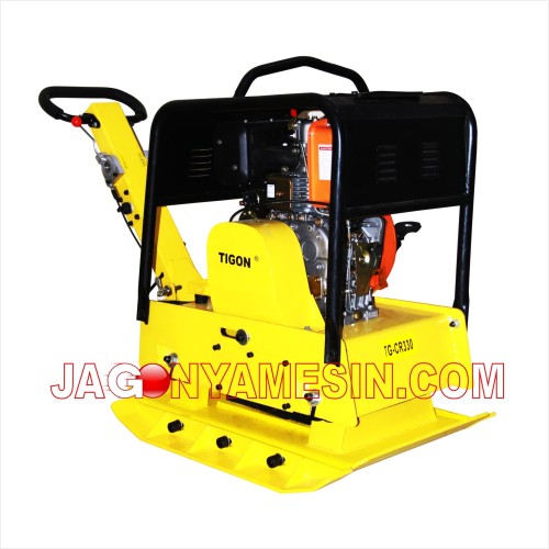 [EZM.0700603] MESIN STEMPER KODOK PLATE COMPACTOR TIGON TG-CR330