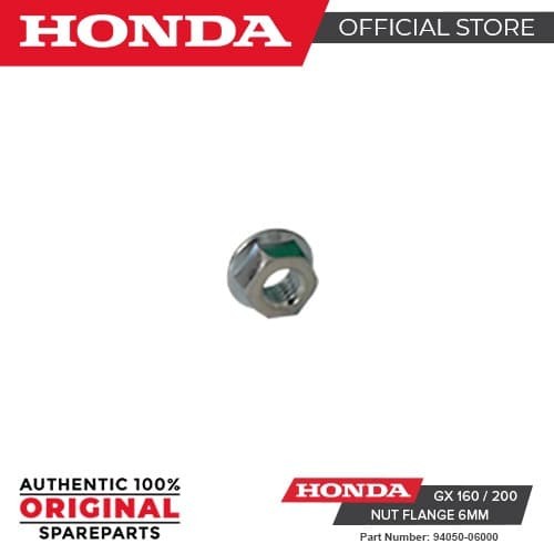 [EZM.2400903] Honda GX 160/GX 200 Engine Nut Flange 6MM