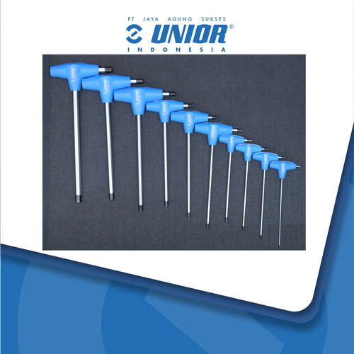 [EZM.2400499] UNIOR Set of hexagonal head screwdrivers with T-handle - 193HXCBJAS