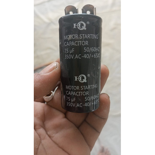 [EZM.2400508] Kapasitor Kompresor 1/2 HP 75 µF 350V