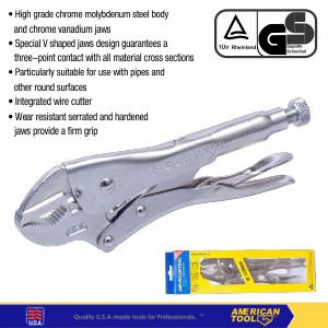 [EZM.2401292] Tang Buaya EXTRA HEAVY DUTY ( V JAWS ) American Tool 8957829
