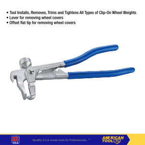 [EZM.2401302] Tang Balancing / WheeL Wheight Tool American Tool 8958418