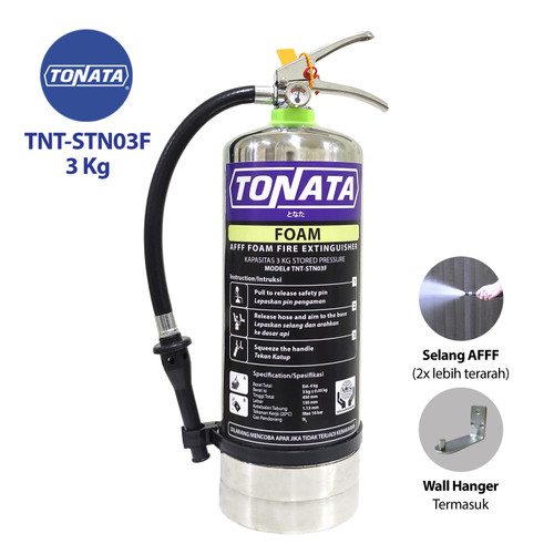[EZO.1100594] Stainless APAR 3KG FOAM TONATA / Set Komplit