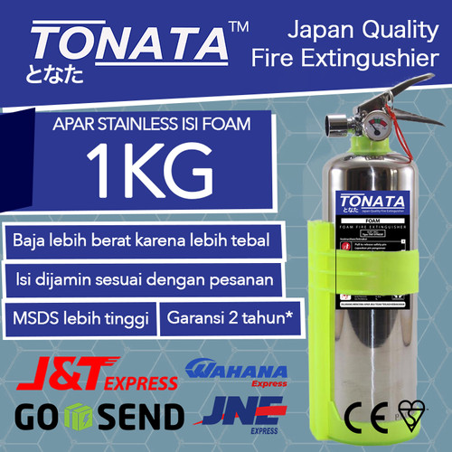 [EZO.1100595] Stainless APAR 1KG FOAM TONATA / Set Komplit