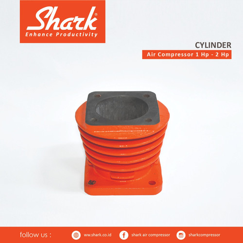 [EZM.2400715] Cylinder kompresor Shark 1-2Hp, Blok seher 65mm