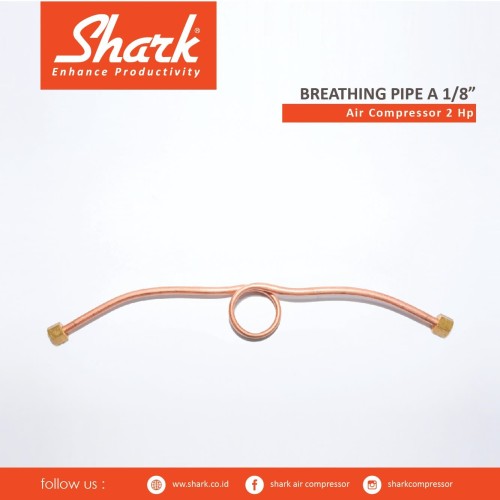 [EZM.2400705] Breating Pipe A kompresor Shark 2Hp Auto