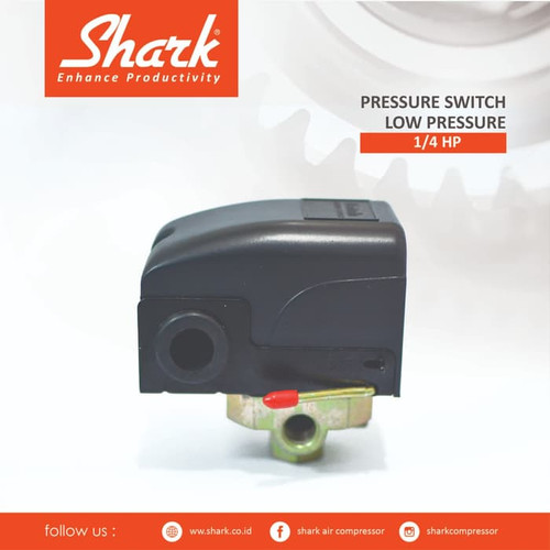 [EZM.2400817] Pressure Switch kompressor 1/4 Hp Shark
