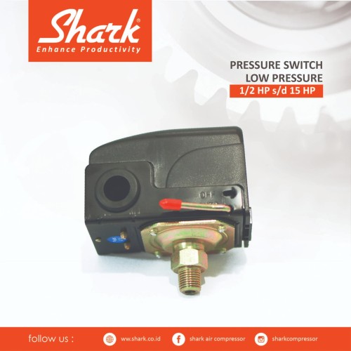 [EZM.2400819] Pressure Switch kompressor 1/2 - 15Hp Shark
