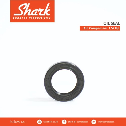 [EZM.2400755] Oil Seal Kompressor 1/4-1/2Hp Shark