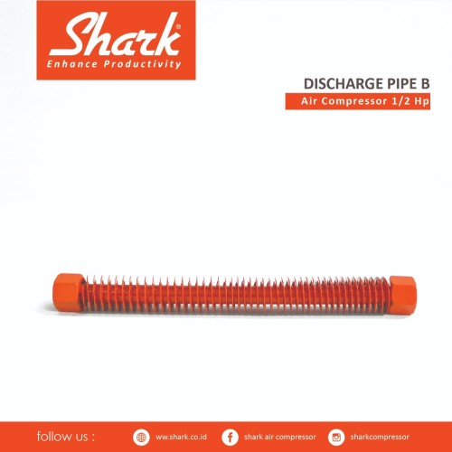 [EZM.2400750] Discharge Pipe B Assy kompressor 1/2Hp Shark