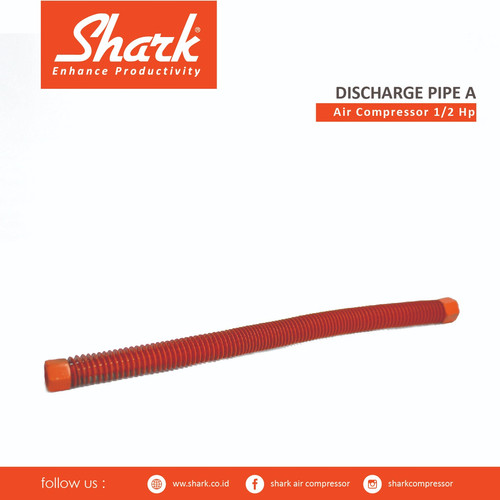 [EZM.2400751] Discharge Pipe A Assy kompressor 1/2Hp Shark