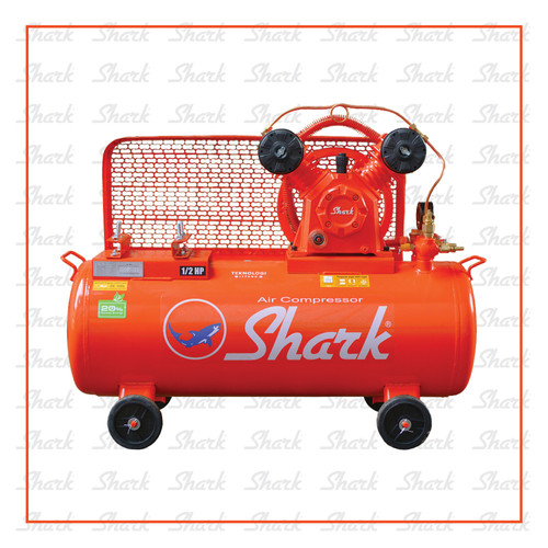 [EZM.2400591] Kompresor angin Shark 1/2hp Unloading tanpa penggerak