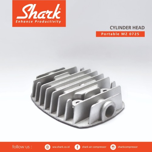 [EZM.2400795] Cylinder Head Kompre Portable MZ 07-25 Shark