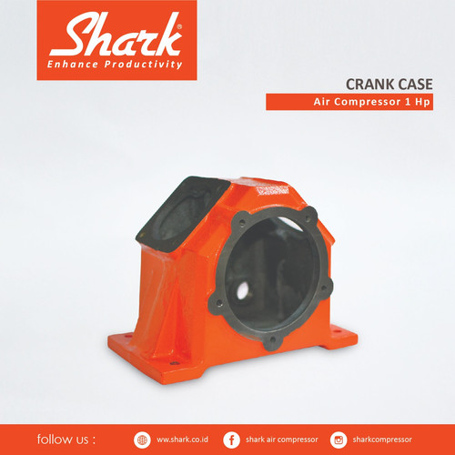 [EZM.2400724] Crank Case kompresor Shark 1Hp