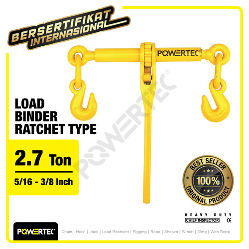 Load Binder Ratchet Type 5/16" - 3/8" POWERTEC