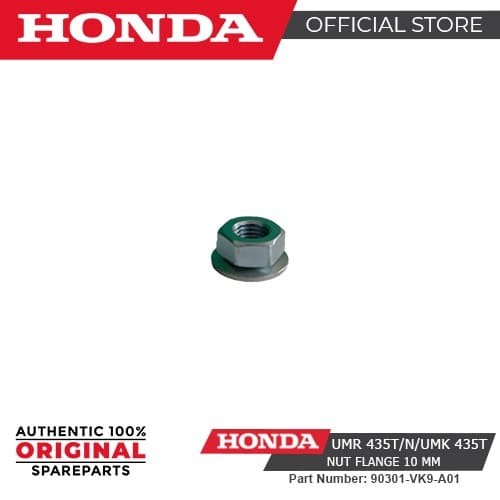[EZM.2400871] Honda UMR 435T/N UMK435T Brush Cutter Nut Flange 10 MM