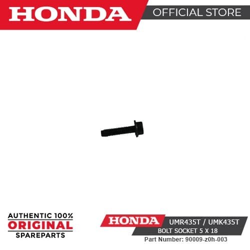 [EZM.2400872] Honda UMR 435T/UMK 435T Brush Cutter Bolt Socket 5x18